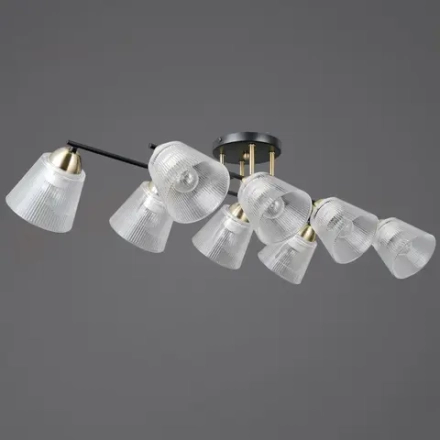 IL0845-8CSQ-25BKAB ELITE светильник потолочный ILLUMICO, E27х8