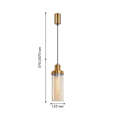 Подвес Hatt 4362-1P, 1*E27*40W. ТМ F-Promo