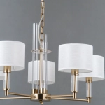 IL0755-5PSQ-25 BRASS GENOA светильник потолочный ILLUMICO, E14х5
