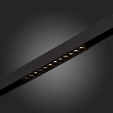 ST806.446.12 Магнитный трековый светильник Черный LED 1*12W 4000K 550Lm Ra&gt;90 36° IP20 L220xW22xH44 48VV