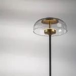 738773 Торшер ACRILE 7W LED 263LM 120G ЗОЛОТО/ЧЕРНЫЙ 3000K Lightstar