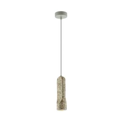 7010/1A L-VISION ODL25 235 Подвесной светильник серый/камень IP20 LED 1*5W 3000K 220V PIETRA