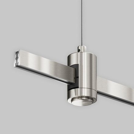 Подвес тросовый Hang одинарный Flarity платина, TRA157SW-S1-PT. TM Maytoni