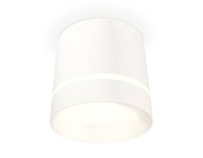 Комплект накладного светильника с акрилом XS8110006 SWH/FR белый песок/белый матовый GX53 (C8110, N8461)