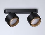 Светильник накладной TN71288/2 BK/GD черный/золото GX53/2 max 12W 270*95*137