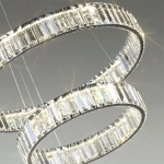 4930/60L L-VISION ODL24 593 хром/прозрачный металл/хрусталь Люстра LED 60W 4000K 7140Лм VEKIA