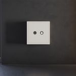 VLS001613 Накладка для розетки телевизионной оконечной TV+SAT, S70 (хлопок). (ТМ Maytoni)