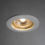 Точечный встраиваемый светильник Arte Lamp BASIC A2103PL-1WH, 1хGU10