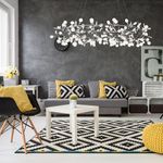 SL379.103.216 Люстра подвесная ST-Luce Серебристый/Белый LED 216*0,5W 3500K