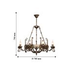Подвесная люстра Boulogne 2159-9P, 9*E14*40W. ТМ F-Promo