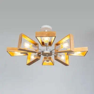 Люстра на штанге Arte Lamp BRUSSELSA8030PL-8WH, 8хE27