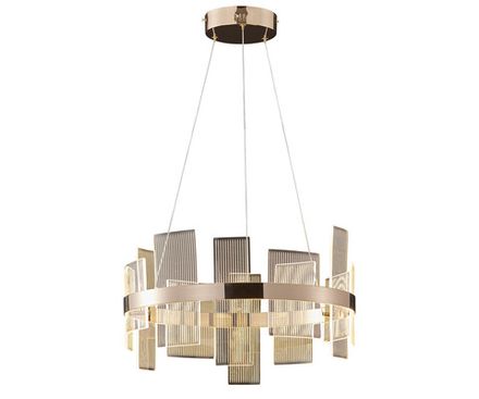 08033-60,33 Люстра Эстела золото d60 h150 Led 54W (3000K)