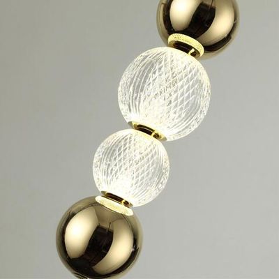 5008/13WL L-VISION ODL23 571 золотой/прозрачный/металл/акрил Настенный светильник LED 13W 4000K 700Лм CRYSTAL