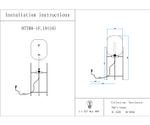 07708-1F,19(16) Торшер Лорейн черный/серый d38 h100 E27 1*40W комплект состоит из 2х коробок