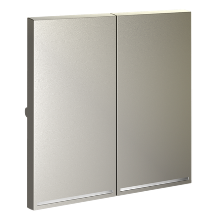 VLS000404 Клавиши для выключателя/переключателя двухклавишного с подсветкой, S70 (шелк). (ТМ Maytoni)