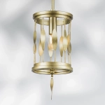 725113 Люстра FIRENZE 1х40W E14 ЗОЛОТО Lightstar