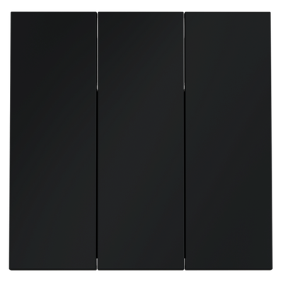 VLS000507 Клавиши для выключателя/переключателя трехклавишного, S70 (графит). (ТМ Maytoni)