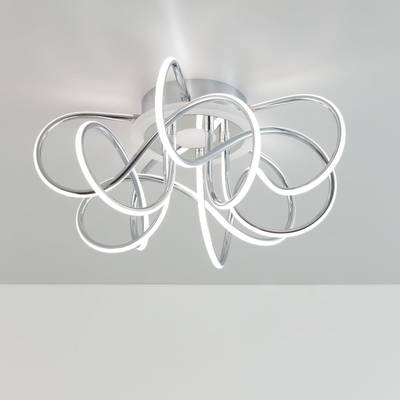 Citilux Джемини Смарт CL229A151E RGB Умная люстра Хром