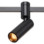 ST811.406.05 Магнитный трековый светильник FARM Черный LED 1*5W 3000K 341Lm Ra90 60 IP20 D35xH100 24V