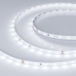 Светодиодная лента RT-A60-8mm 24V Day5000 CRI98 (4.8 W/m, IP20, 2835, 5m) (Arlight, 4.8 Вт/м, IP20)