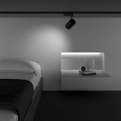 Трековый светильник Vuoro Unity 3000K 26Вт 60°, TR003-1-26W3K-W-B. TM Maytoni