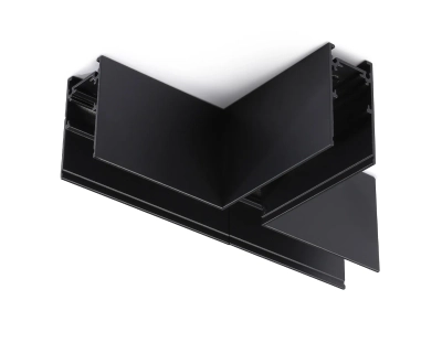 Коннектор T-образный для накладного шинопровода Magnetic GL3374 BK черный 170*85*53.7