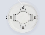 Светильник встраиваемый TU5205 WH белый IP20 GX70 D150*52