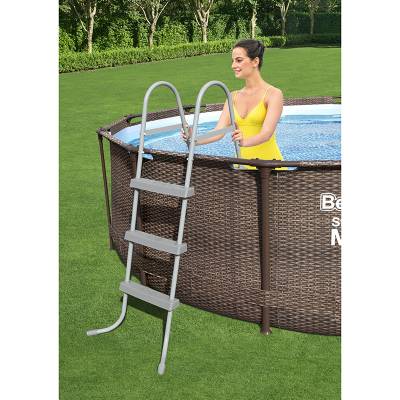 Бассейн каркасный круглый 366*100 см, 9150 л, Steel Pro Max 56709 (набор) Bestway