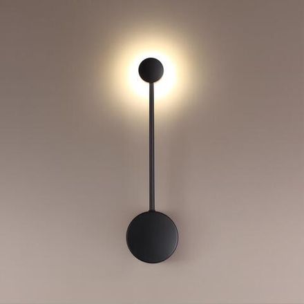 3900/5WB HIGHTECH ODL20 183 черный/металл Настенный светильник LED 4000K 5W 220V SATELLITE