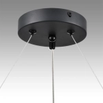 8242/9 COMFI LN26 245 черный металл Светильник подвесной LED GX53 8*7W 220V LUAZANA