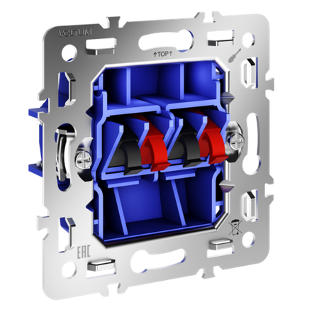 VLS0603M Механизм розетки акустической 4-местной, S70. (ТМ Maytoni)