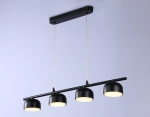 Светильник подвесной TN71039/4 BK черный GX53/4 max 12W 600*80*1100