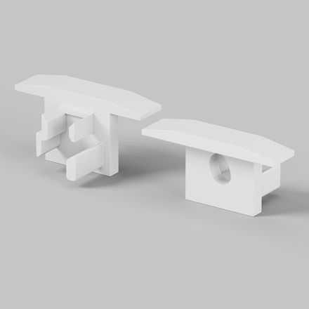 Комплект заглушек (для профиля ALM-0808-S-2M) 2 шт. 642084. TM Maytoni