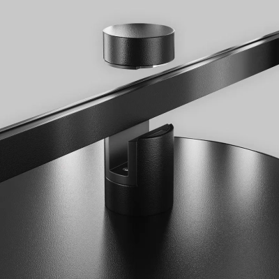 Трековый светильник Плато / Plato Flarity 4000K 10Вт 120°, TR153-1-10W4K-B. TM Maytoni