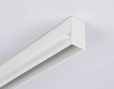 Шинопровод встраиваемый под ГКЛ 12,6мм Magnetic 220V GL1009 WH белый IP20 2000*62.5*56 (заглушки в комплекте)