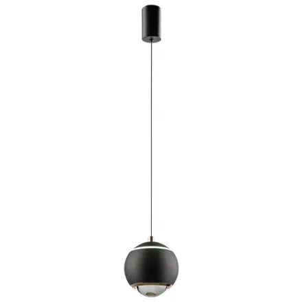 Светильник подвесной Crystal Lux CARO SP LED BLACK 1342/201