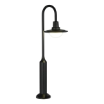 SL9512.405.01 Светильник уличный напольный ST-Luce черный/Прозрачный LED 1*10W 4000K