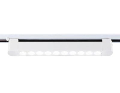 Светильник светодиодный трековый однофазный GL6706 WH белый IP20 20W 4200K 24° 323*35*57