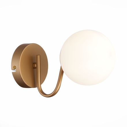 SLE220601-01 Бра Золотистый/Белый E14 1*40W