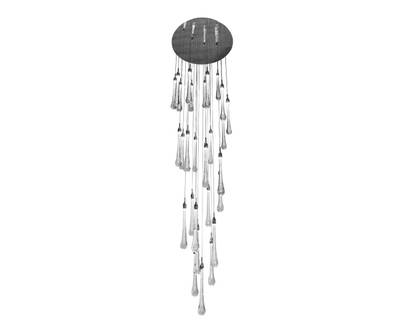 07860-28A,02 Люстра каскадная Асмер хром d60 h500 Led 84W (4000K)