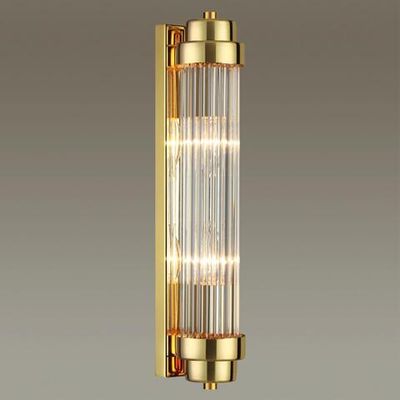 4822/2W WALLI ODL21 467 золотой/прозрачный Настенный светильник E14 2*40W LORDI