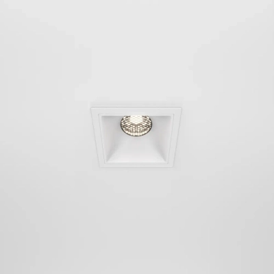 Встраиваемый светильник Альфа / Alfa LED 10 Вт 4000 К 36°, DL043-01-10W4K-SQ-W. TM Maytoni