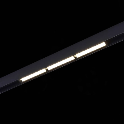 ST804.446.18 Магнитный трековый светильник Черный LED 1*18W 4000K 1 100Lm Ra>90 120° IP20 L330xW22xH46 48VV