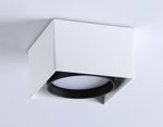 Светильник накладной TN70865 WH/BK белый/черный GX53 max 12W 95*95*62
