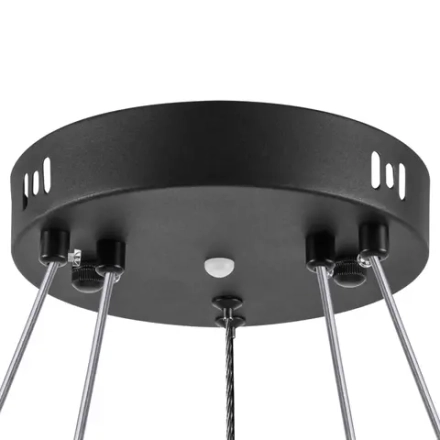 736427 Люстра ROTONDA 165W LED 5040LM 120G ЧЕРНЫЙ 3000-6000K