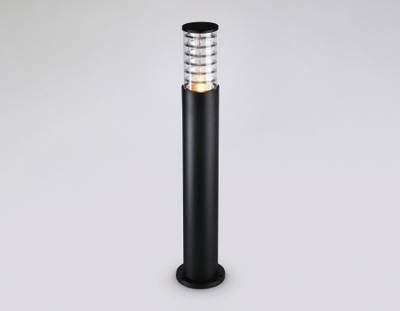 Светильник уличный ландшафтный ST2536 BK/CL черный/прозрачный IP54 E27 max 11W D108*800