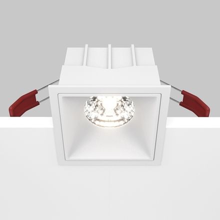 Встраиваемый светильник Alfa LED 4000K 1x15Вт 36° Dim Triac, DL043-01-15W4K-D-SQ-W. TM Maytoni