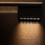 Декоративная подсветка Arte Lamp SARGAS A2026AP-1BK, 1хLED