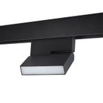 358626 SHINO NT21 065 черный Трековый низковольтный св-к диммируемый с ДУ, со сменой цв.температуры IP20 LED 3000~6500К 10W 48V FLUM