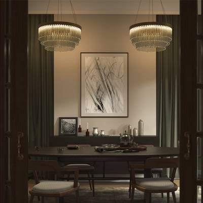 Подвесной светильник Trove 2700-3500К 40Вт MOD486PL-L38BSK. TM Maytoni